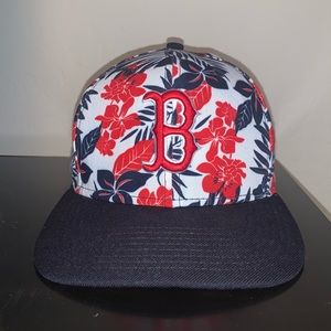 Boston Red Sox floral SnapBack